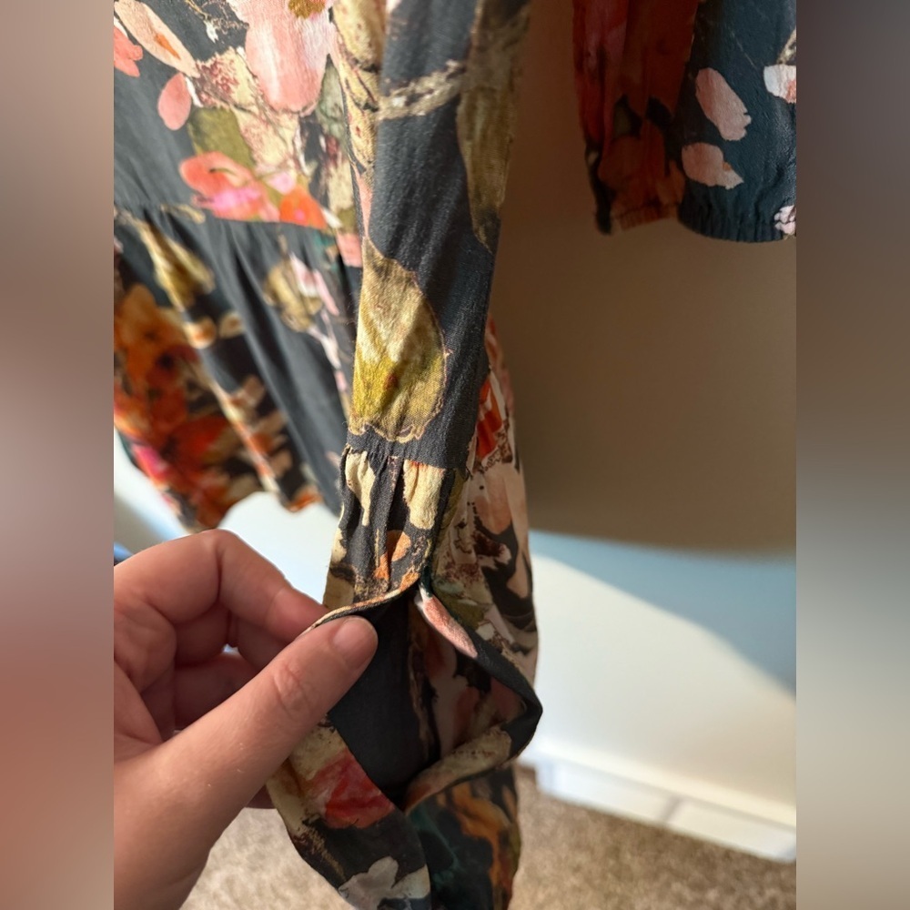 Meadow Rue Floral Blouse - Multicolor - Picture 5 of 7